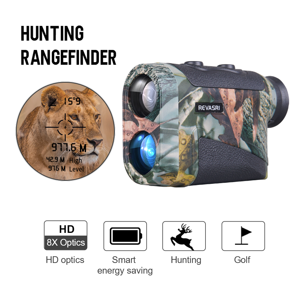 Rangefinder Laser Hunting - Dalmierz laserowy myśliwski REVASRI z teleskopem