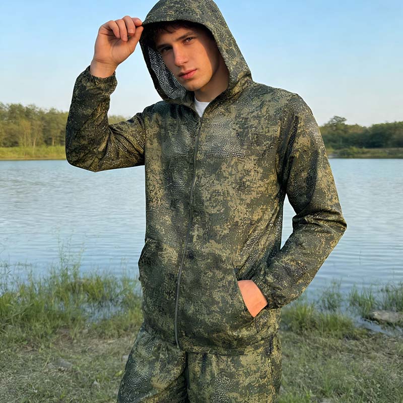 Hunting Outdoor Pants - Taktyczne bluzy z kapturem, komplety, kamuflażowe