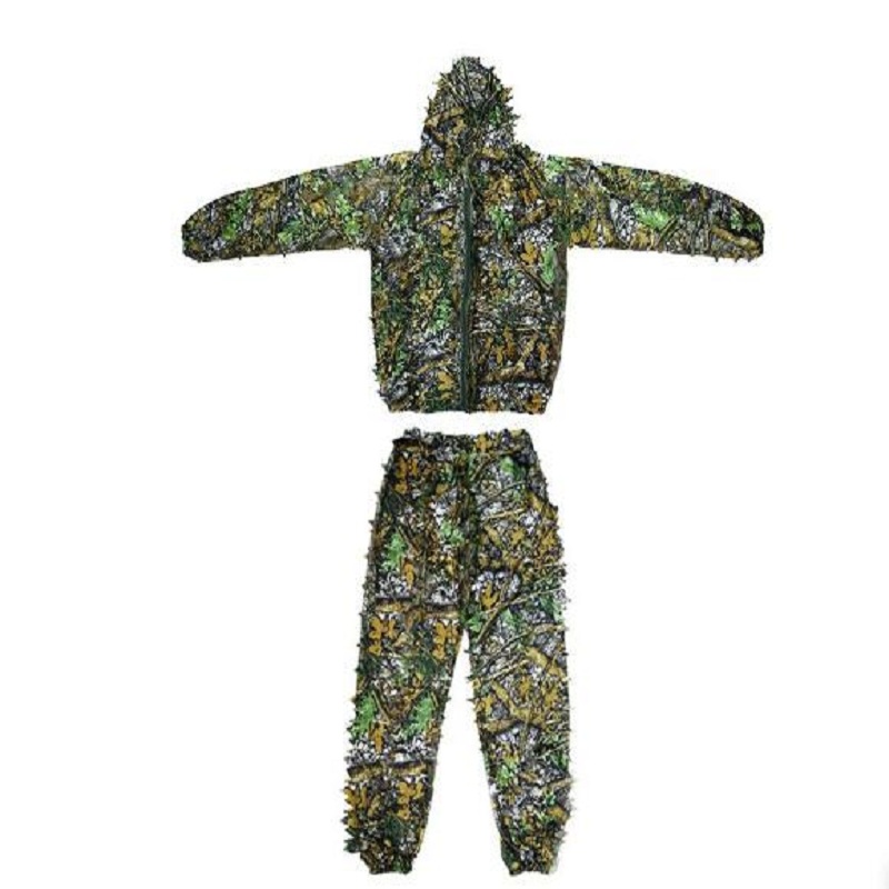 Outdoor Hunting Movies - Dorosły Dzieci Outdoorowy Kombinezon Ghillie Kamuflaż
