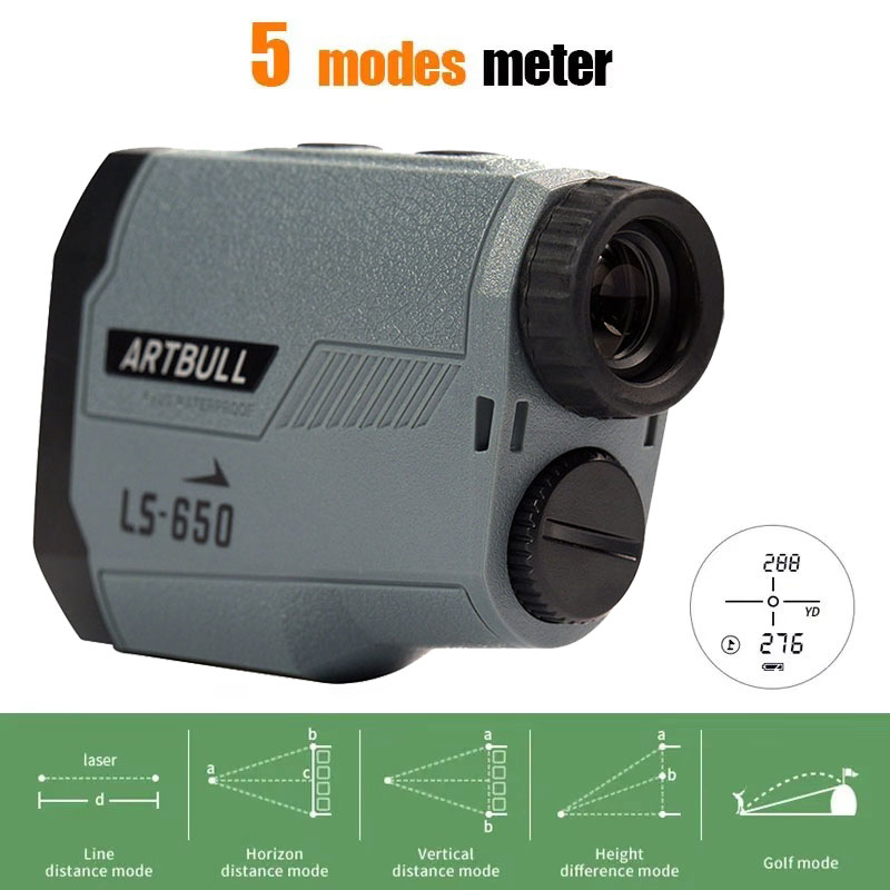 ARTBULL z funkcją blokady flag – Rangefinder Laser Hunting recenzja i cena