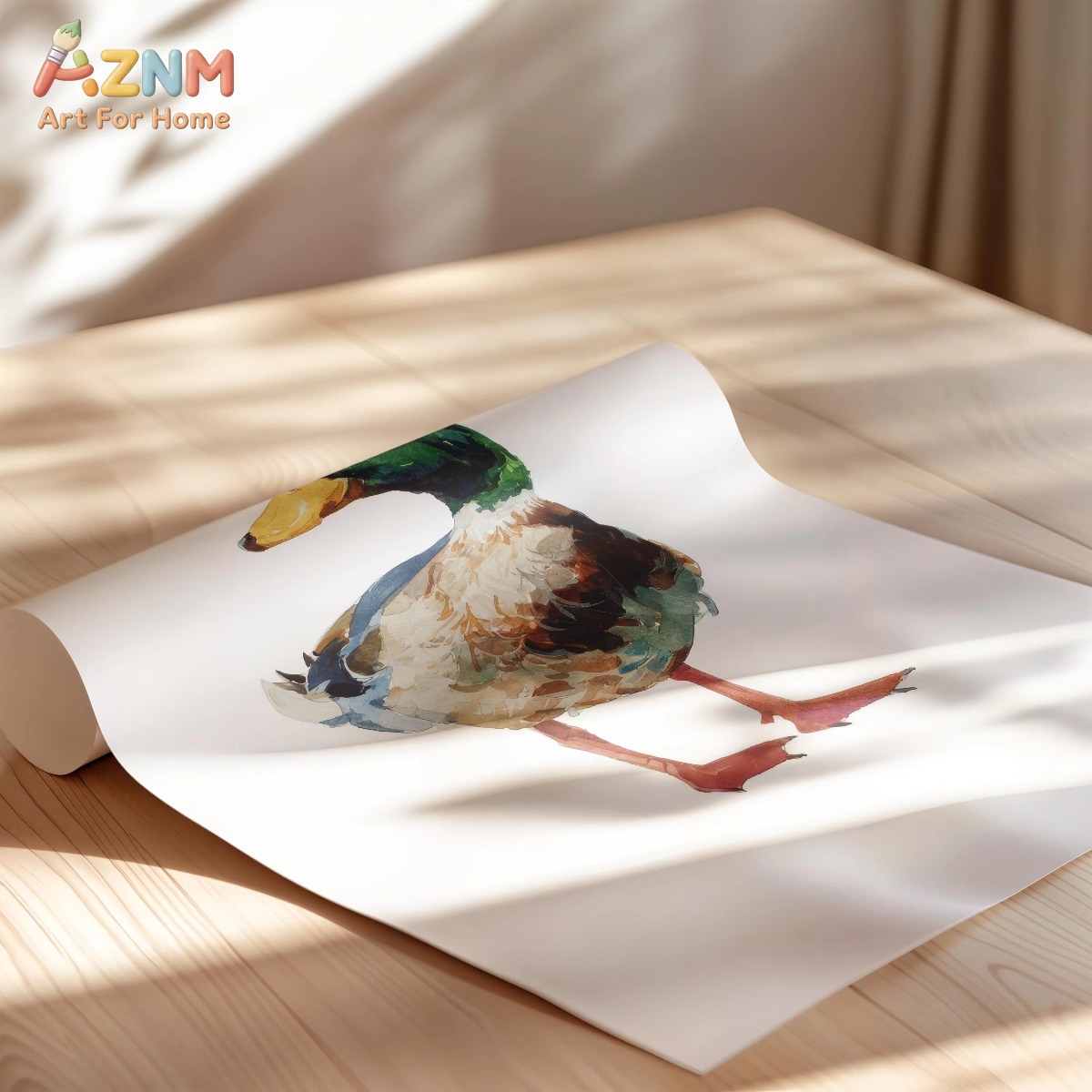 AZNM Akwarelowy Plakat Artysty – Hunting Outdoor Decor recenzja i cena