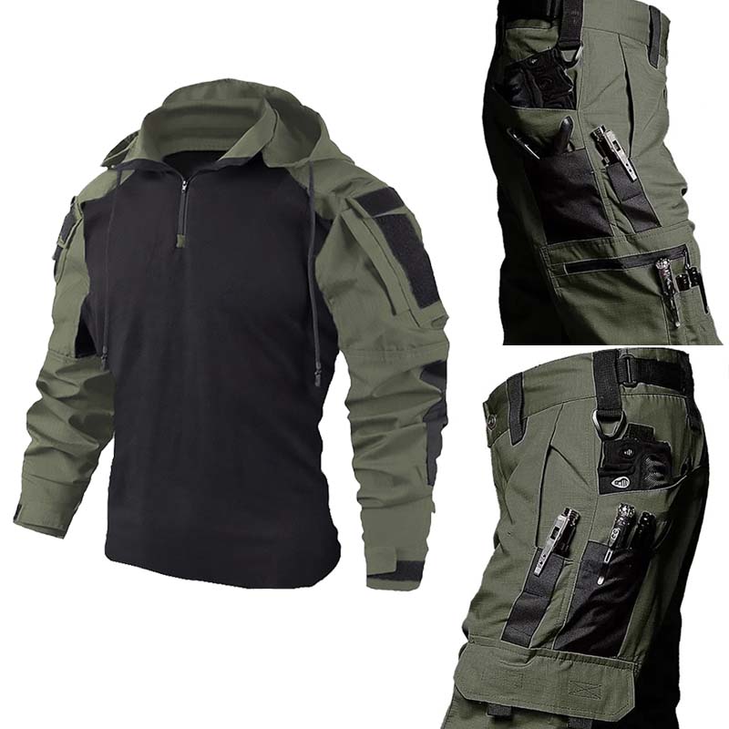 Męski taktyczny zestaw koszula – Hunting Outdoor Pants recenzja i cena