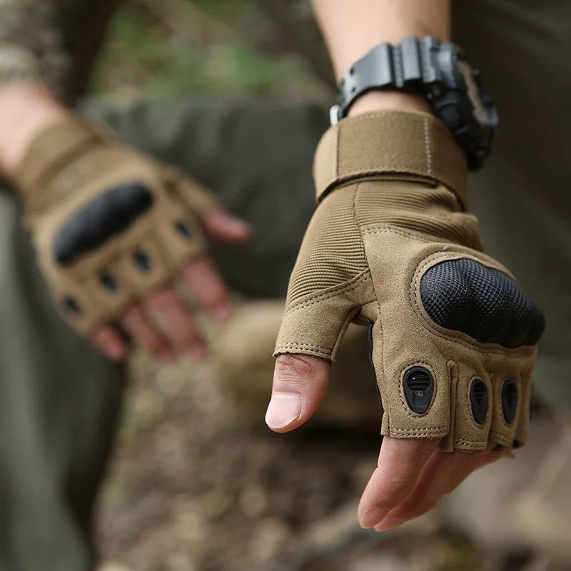 Rękawice taktyczne z pełnymi p – Outdoor Hunting Logo recenzja i cena