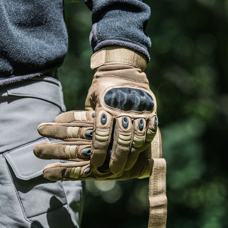 Rękawice taktyczne z pełnymi p – Outdoor Hunting Logo recenzja i cena