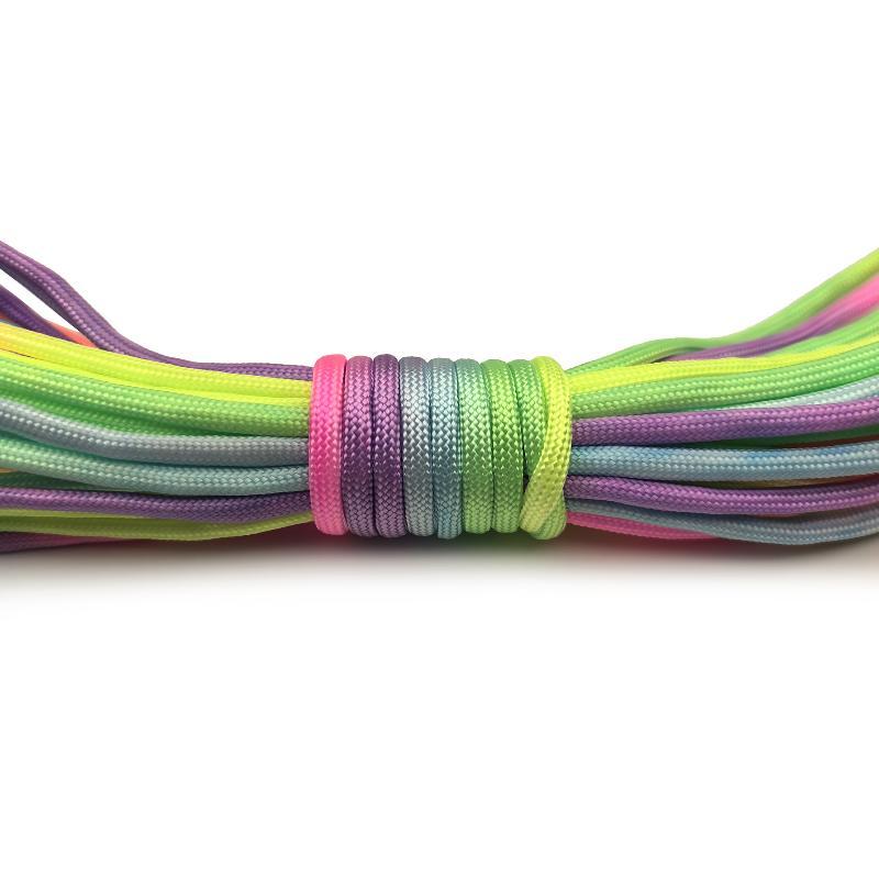 Sznurek Paracord Tęczowy 2mm/3 – Paracord Survival Bracelet recenzja i cena