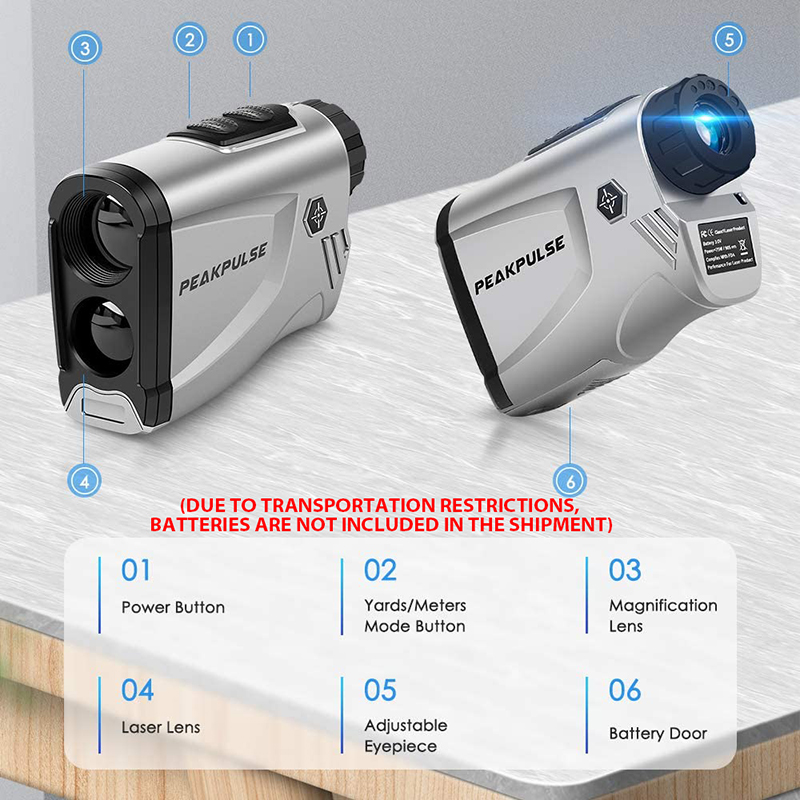 Dalmierz myśliwski 650 jardów  – Rangefinder Laser Hunting recenzja i cena