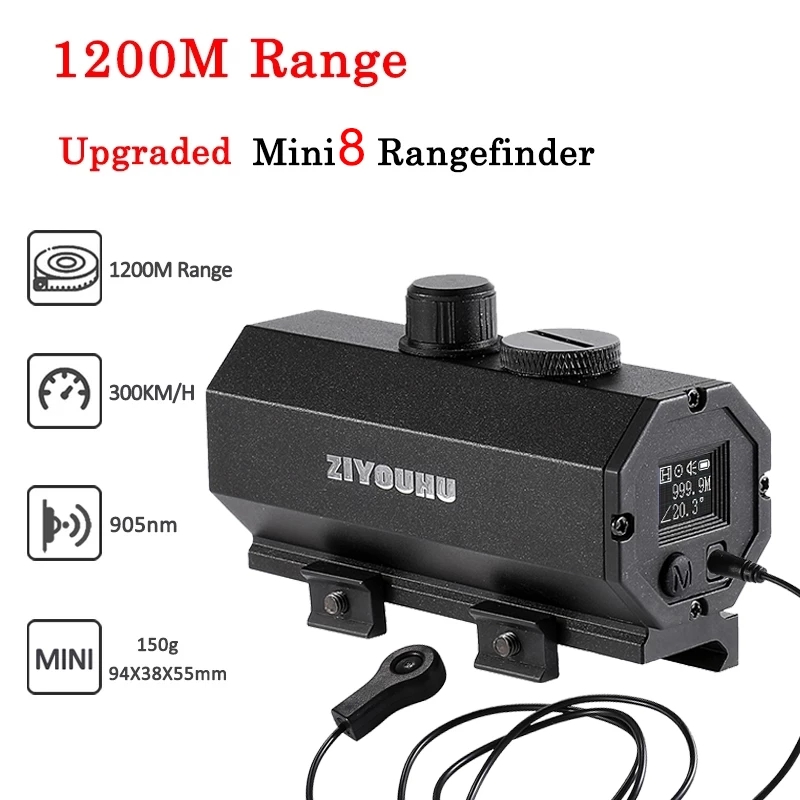 ZIYOUHU-MINI8 Laserowy dalmier – Rangefinder Laser Hunting recenzja i cena