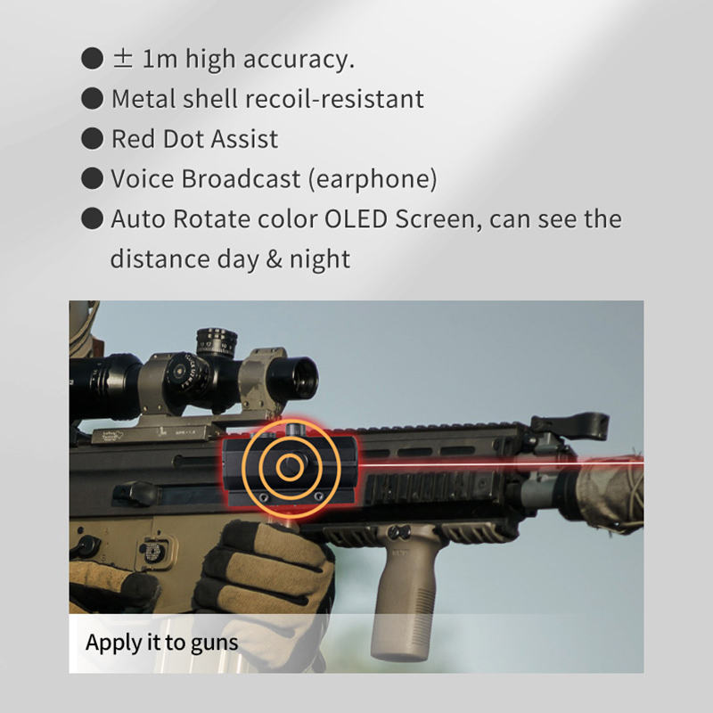 MINI8 Plug-in 1200m dalmierz l – Rangefinder Laser Hunting recenzja i cena