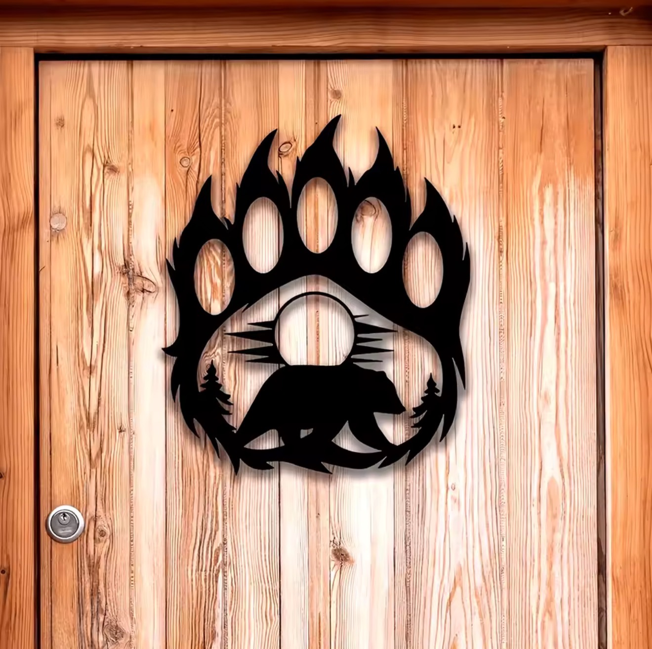 Rustykalna metalowa dekoracja  – Hunting Outdoor Decor recenzja i cena