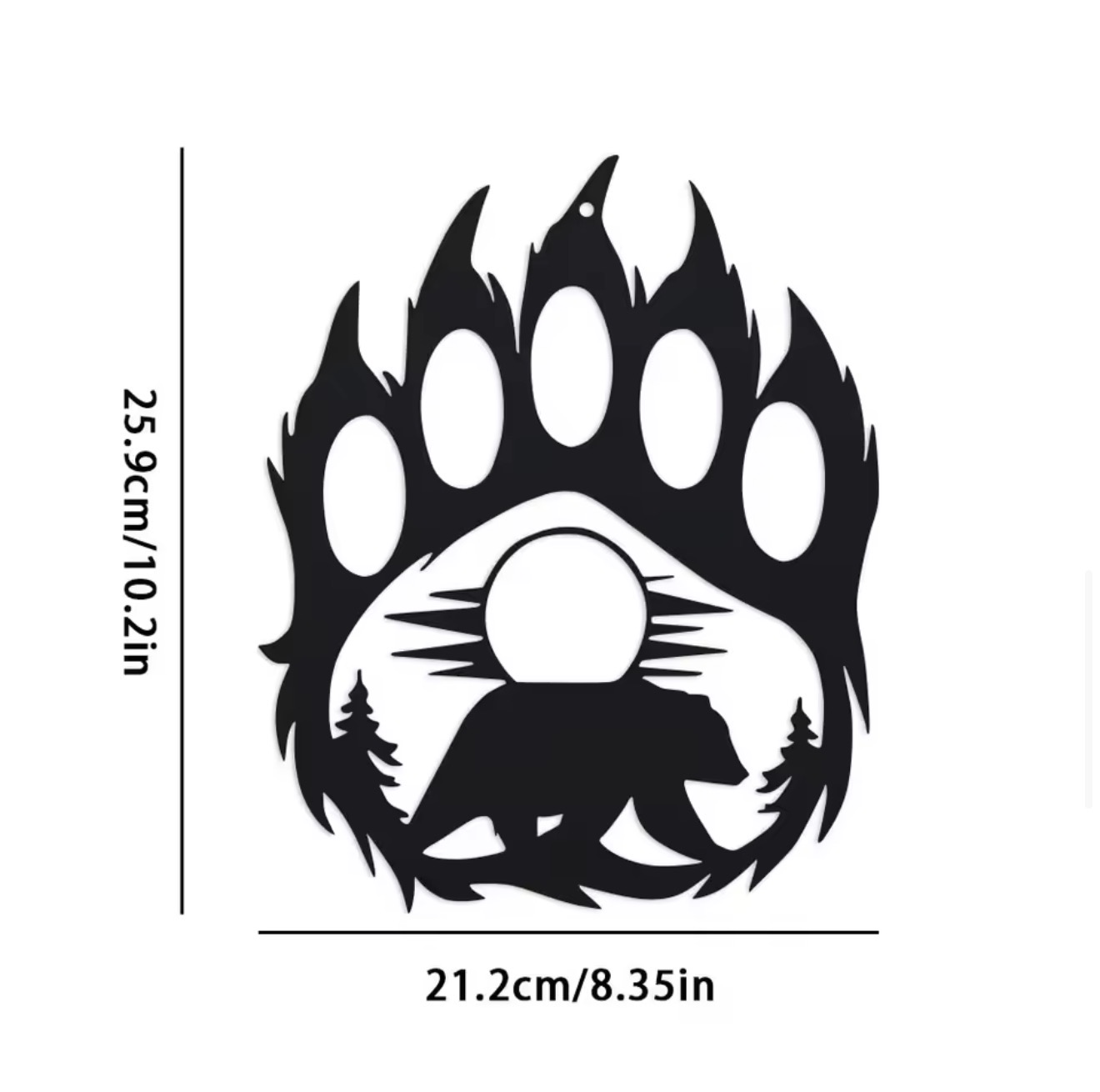 Rustykalna metalowa dekoracja  – Hunting Outdoor Decor recenzja i cena