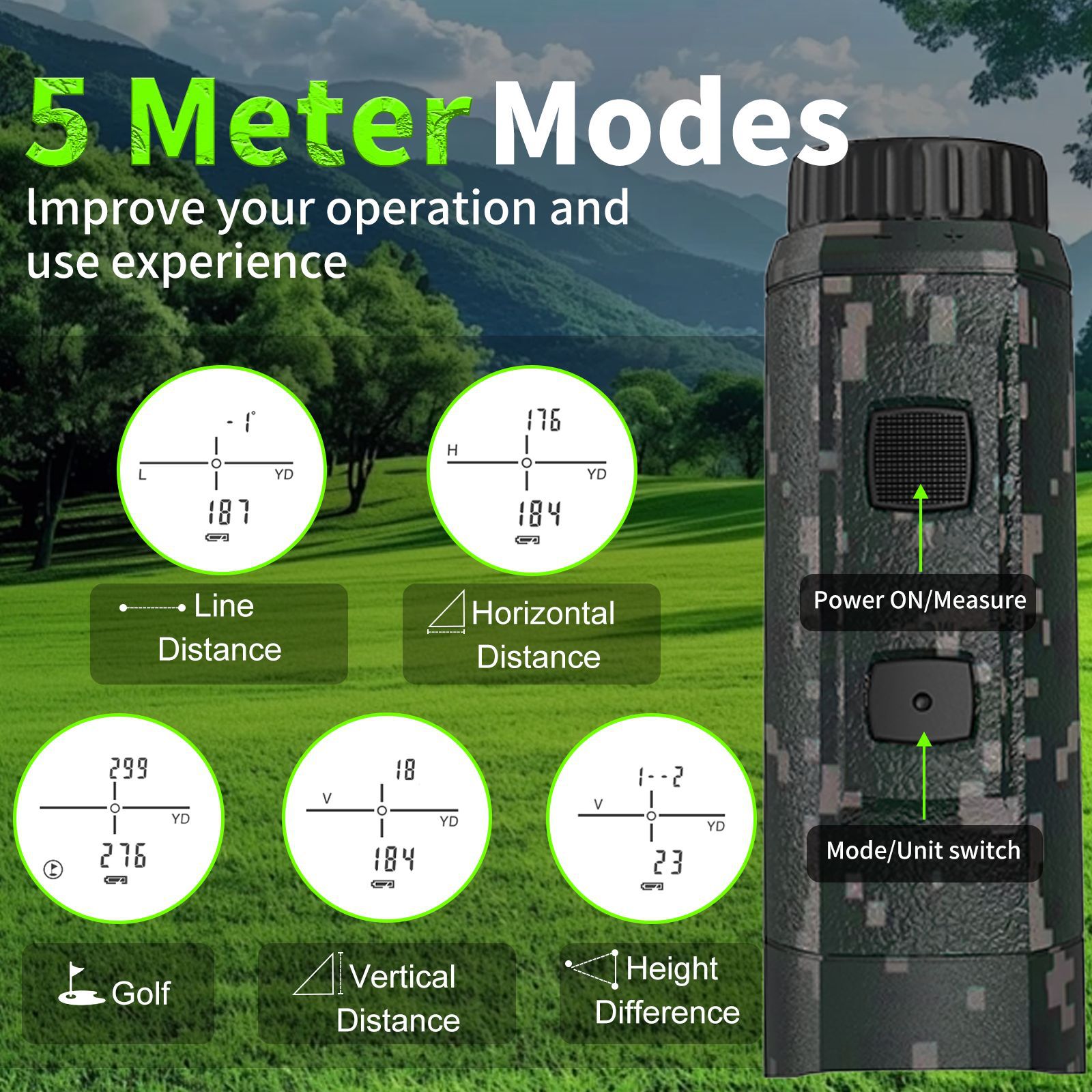 Kamuflażowy teleskop z dalmier – Rangefinder Laser Hunting recenzja i cena