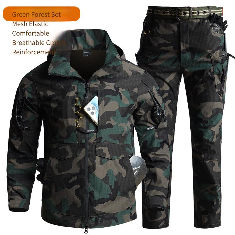 Męski zestaw taktyczny w kamuf – Hunting Outdoor Pants recenzja i cena
