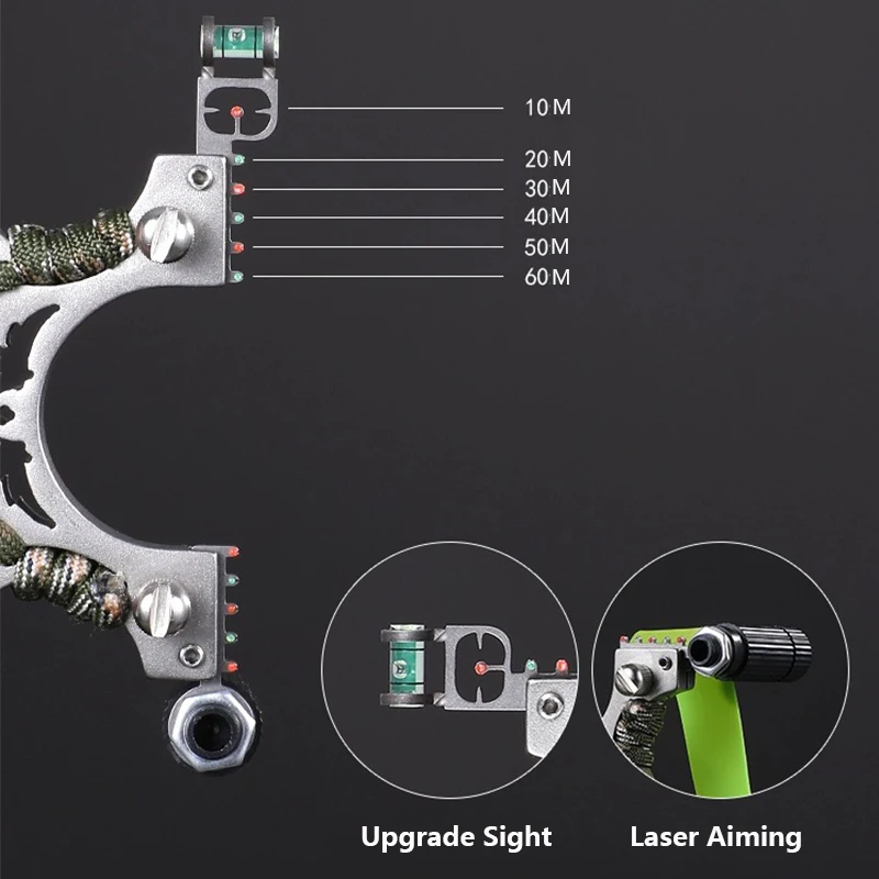 Laserowa proca ze stali nierdz – Rangefinder Laser Hunting recenzja i cena